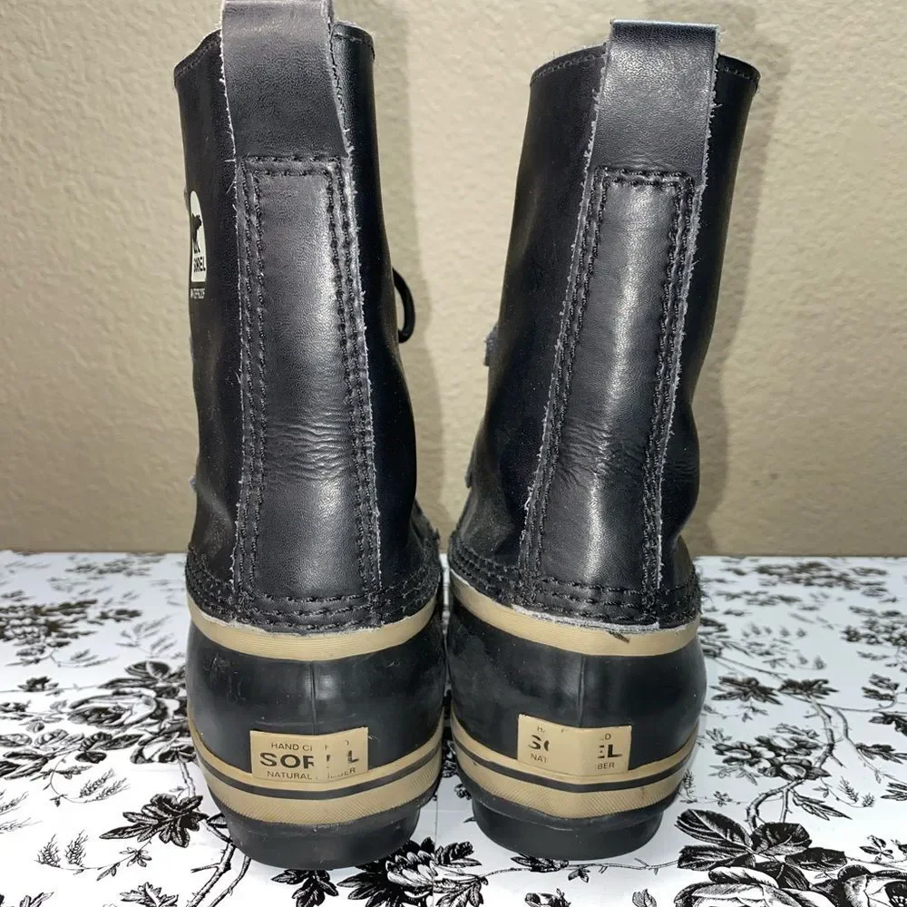 * SOREL Size 6 MEN Brown Outdoor Waterproof Boots without boot liner